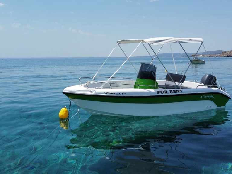 Location Bateau à moteur Poseidon avec permis