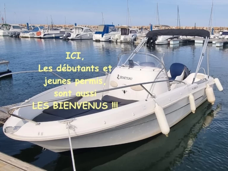 Louer Bateau à moteur avec ou sans skipper Bénéteau à Argelès-sur-Mer