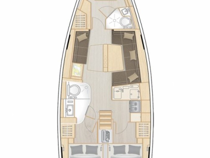 Louez un Hanse Hanse 418 à Sukošan