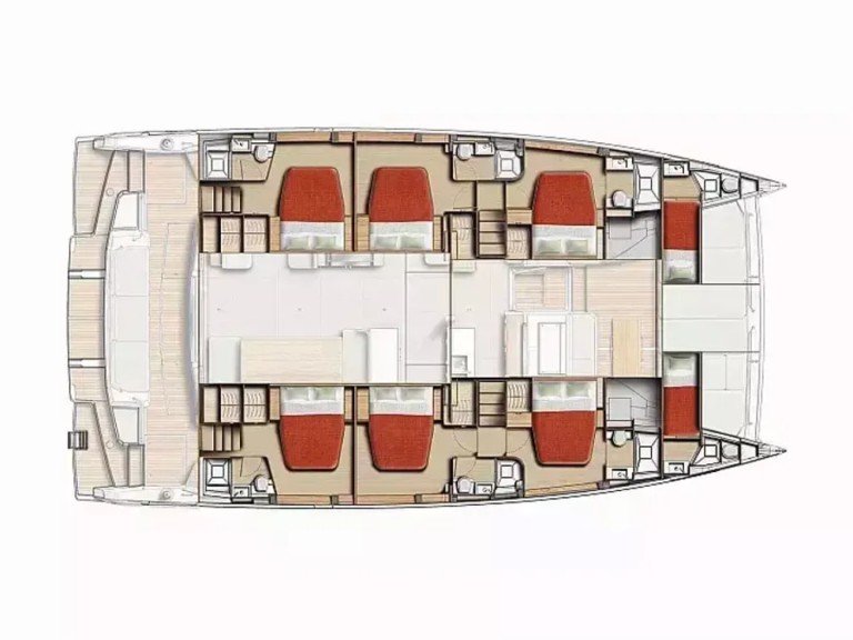Location bateau Bali Catamarans Bali 5.8 à Álimos sur Samboat