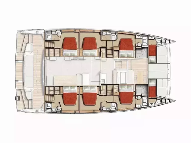 Location bateau Bali Catamarans Bali 5.8 à Álimos sur Samboat