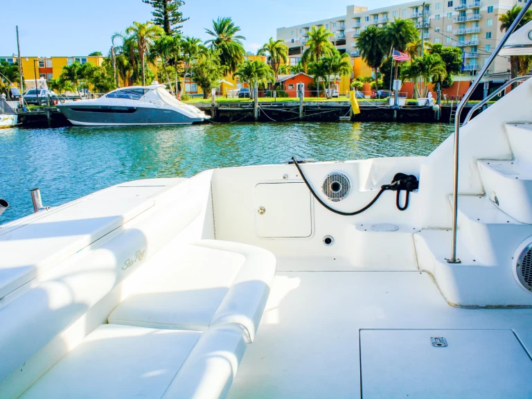 Location Bateau à moteur à Miami - Sea Ray 450 fly bridge 