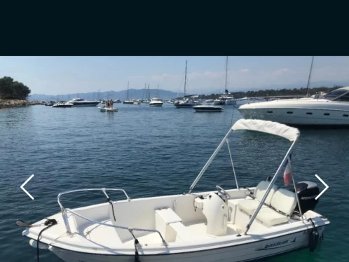 Location Bateau à moteur Quicksilver avec permis