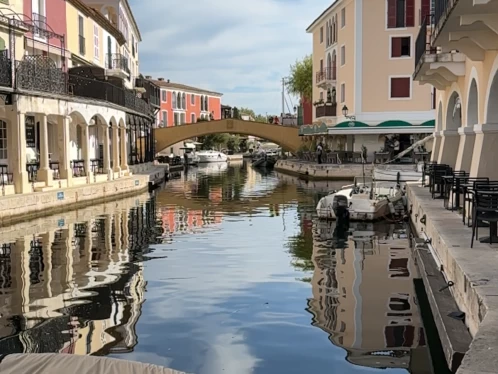 Adria 501 a louer à Port Grimaud