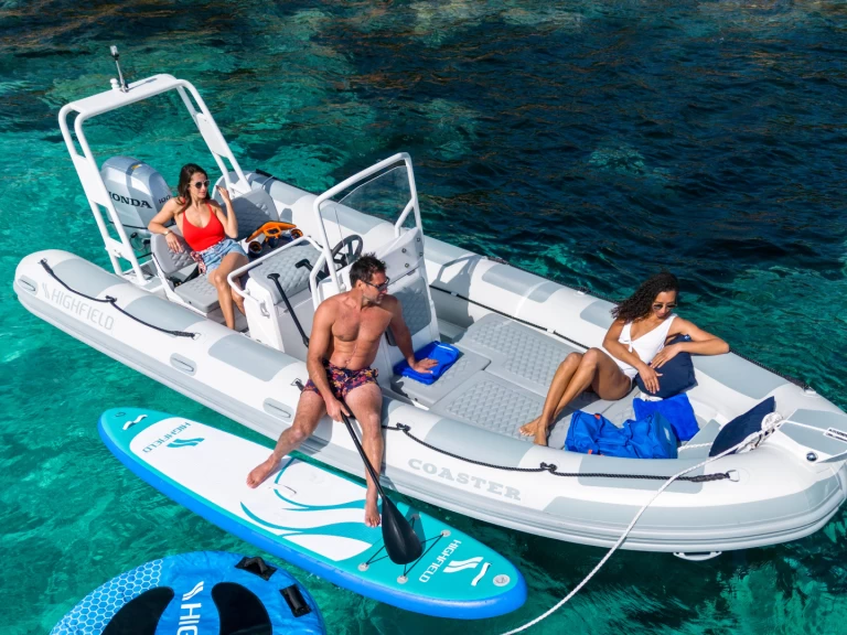 Location Semi-rigide Highfield avec permis