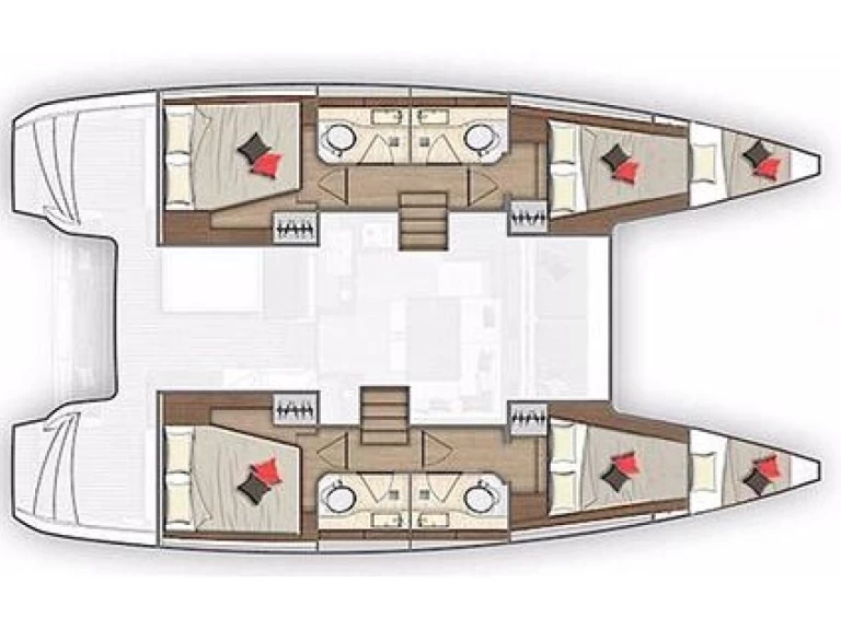 Location Catamaran à Rhodes (Ville) - Lagoon Lagoon 40