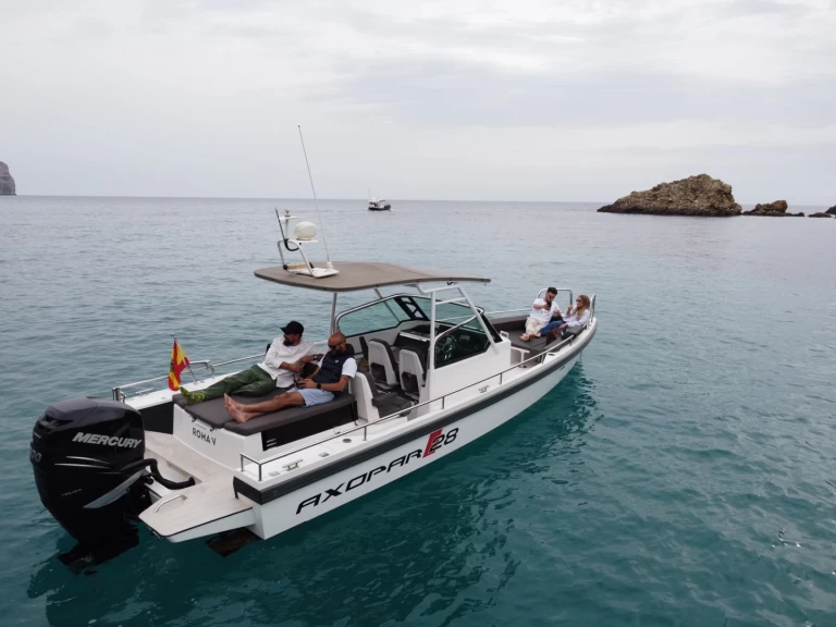 Location Bateau à moteur Axopar avec permis