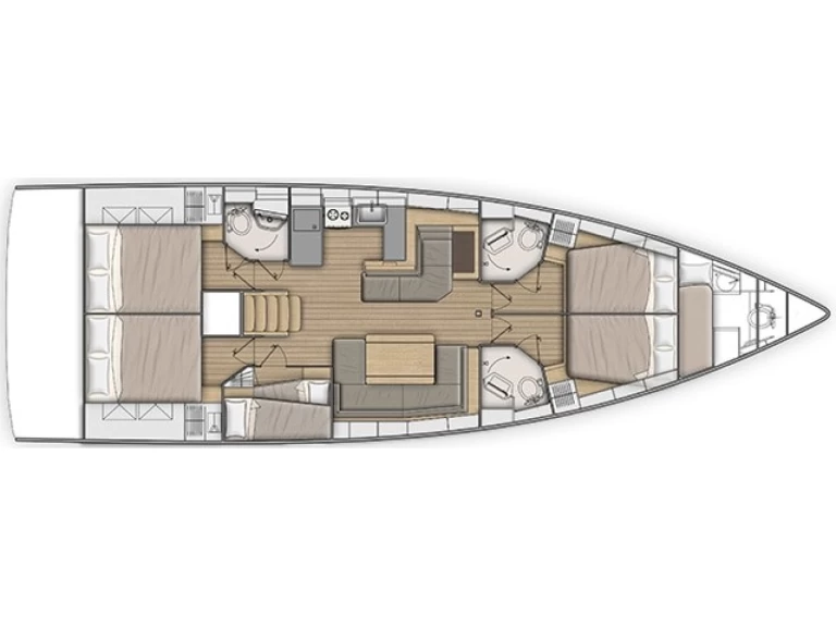 Location à Kos - Bénéteau Oceanis 51.1 sur SamBoat