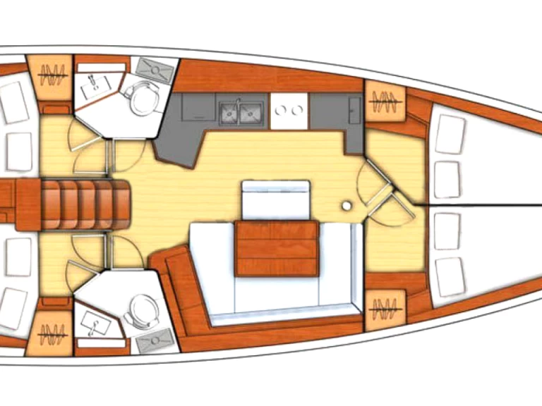 Location bateau Kos pas cher Oceanis 45