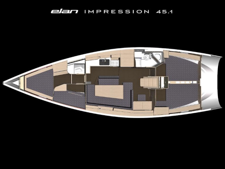 Location bateau Elan Impression 45.1 à Lávrio sur Samboat