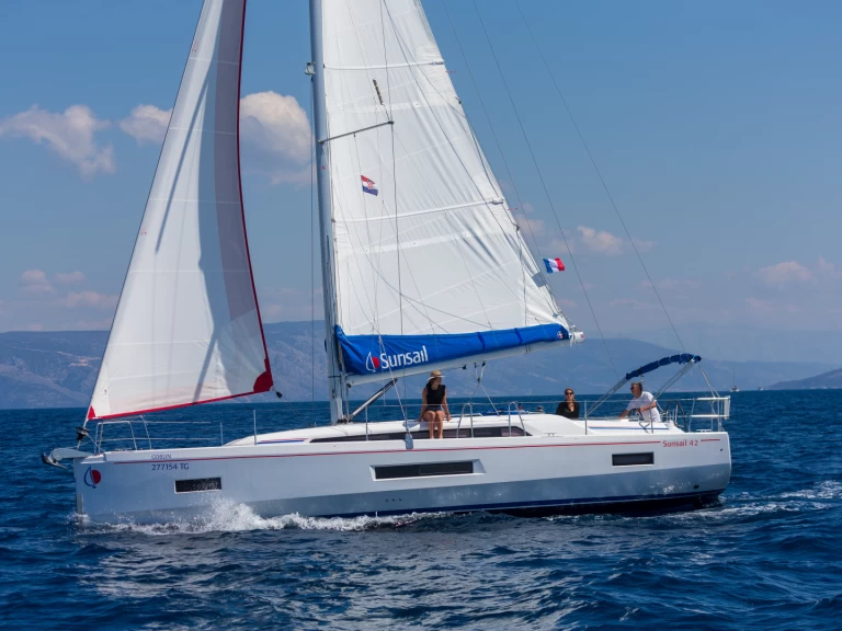 Location Voilier à Marigot - Bénéteau Sunsail 42