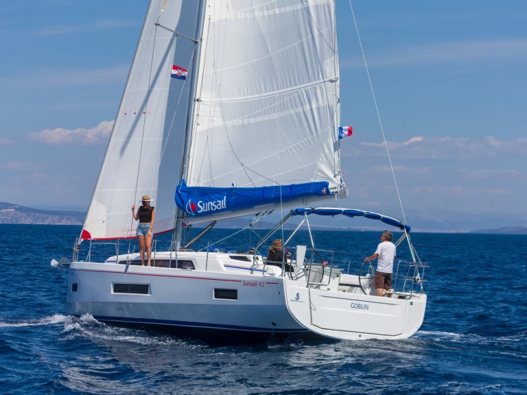 Location bateau Bénéteau Sunsail 42 à Marigot sur Samboat