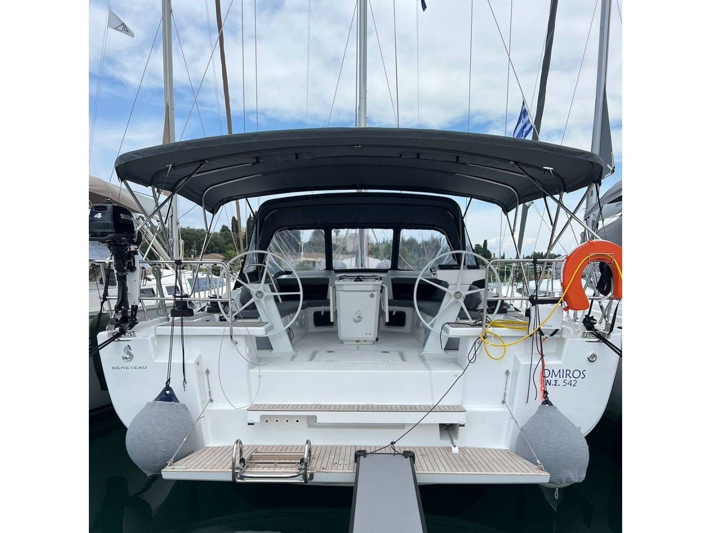 Bénéteau Oceanis 51.1 eco solar sailboat charter in Gouvia, Greece