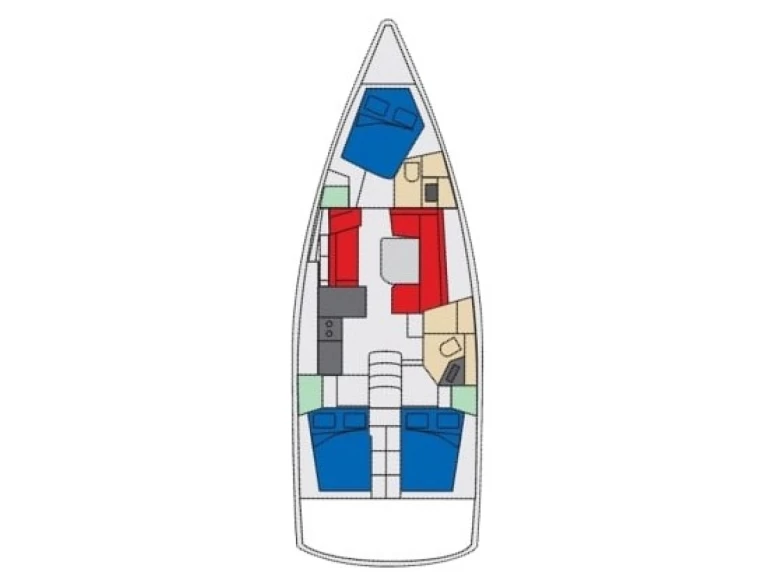 Location bateau Salerne pas cher Oceanis 41.1