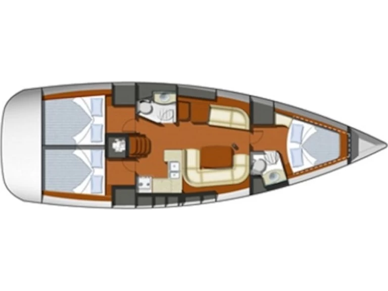 Jeanneau Sun Odyssey 42i a louer à Préveza