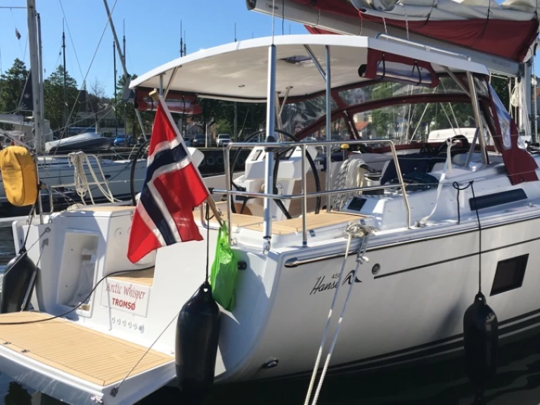 Location bateau Hanse Hanse 458 à Eidkjosen sur Samboat
