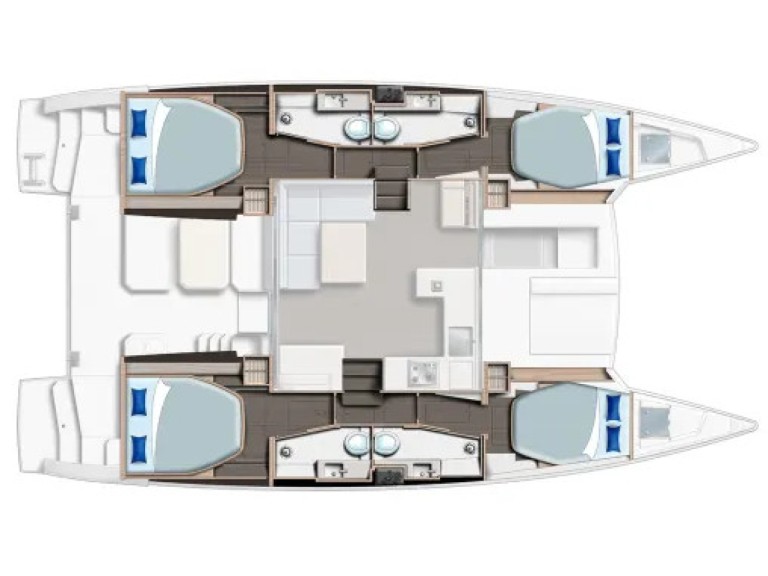 Louer Catamaran avec ou sans skipper Leopard à Marina (Ville)