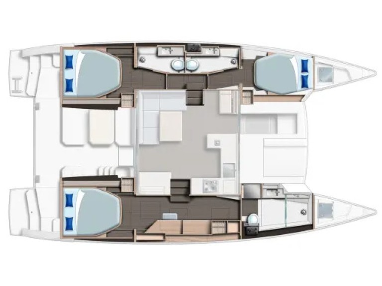 Location Catamaran Leopard avec permis