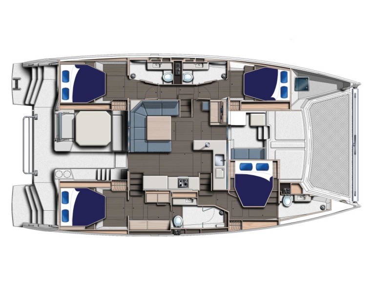 Catamaran à louer à Marigot au meilleur prix
