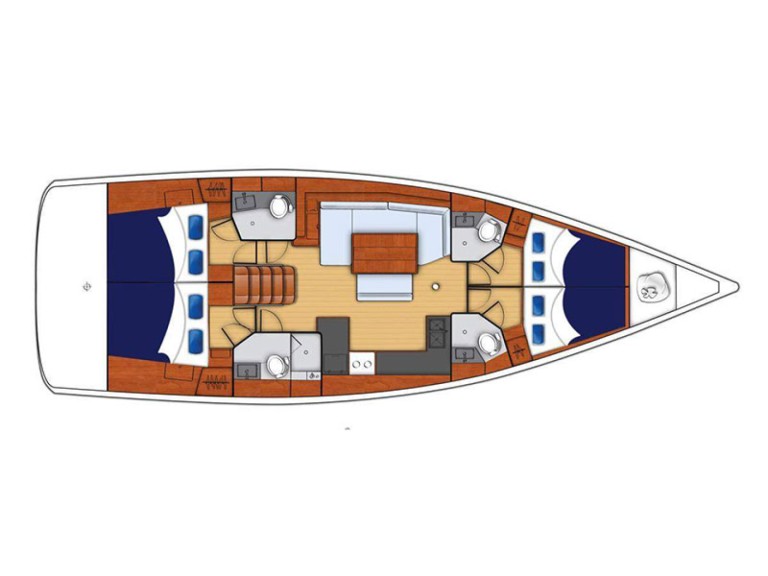 Location à Furnari - Bénéteau Oceanis 48 sur SamBoat