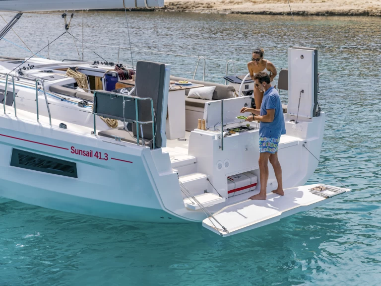 Location bateau Lefkáda pas cher Dufour 41