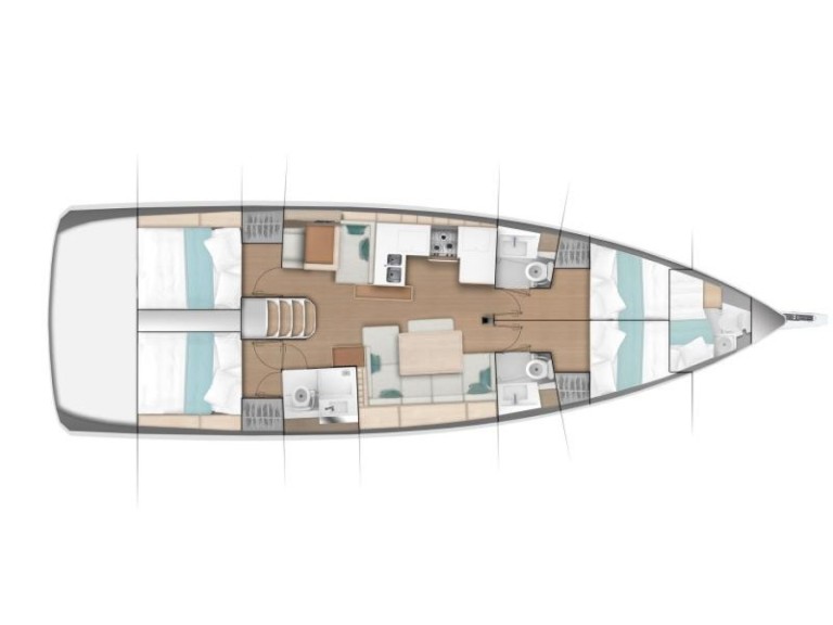 Louez un Jeanneau Sun Odyssey 490 à Furnari