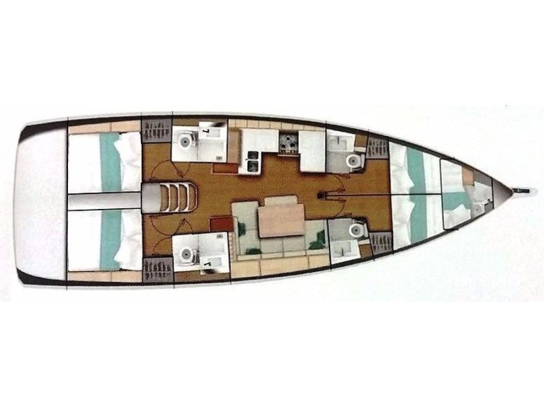 Location Voilier à Nikiána - Jeanneau Sun Odyssey 490
