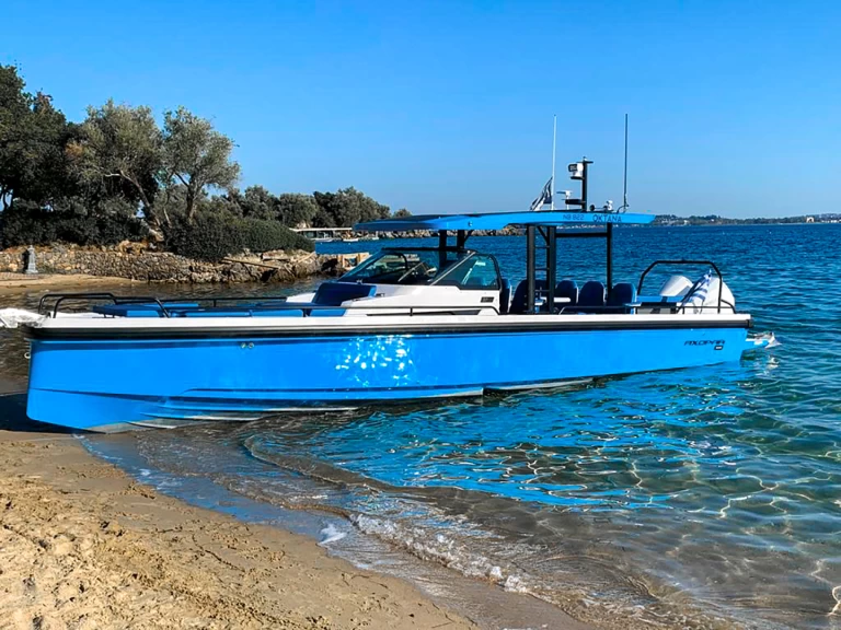 Location bateau Gouviá pas cher Axopar 37 Sun-Top