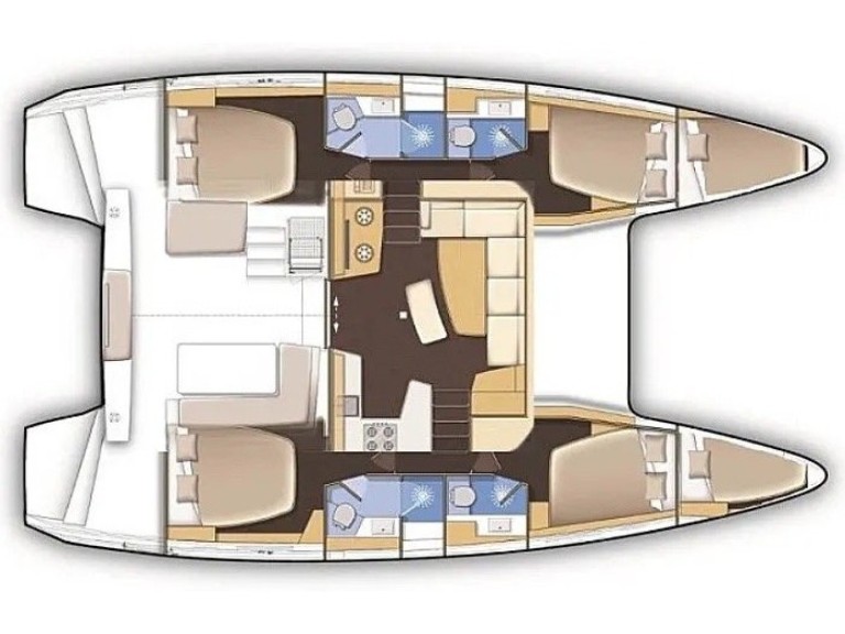 Location bateau Lagoon Lagoon 42 à Sukošan sur Samboat