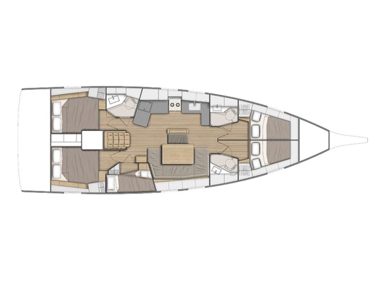 Location Voilier à Sukošan - Bénéteau Oceanis 46.1