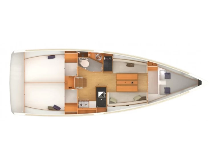 Location Voilier à Sukošan - Jeanneau Sun Odyssey 349