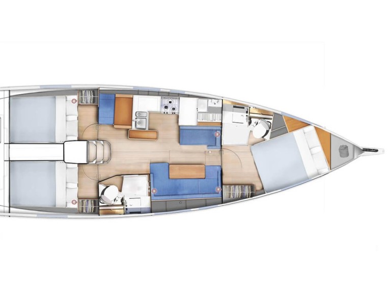 Louez un Jeanneau Sun Odyssey 410 (2023) à Lefkáda