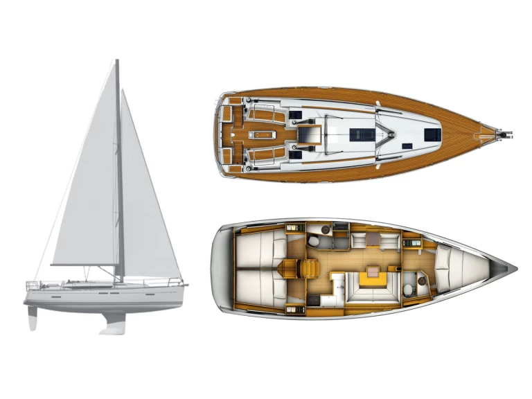 Location bateau Jeanneau Sun Odyssey 419 à Lávrio sur Samboat