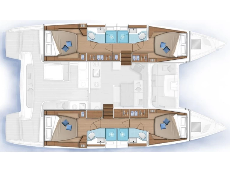 Location bateau Préveza pas cher Lagoon 46