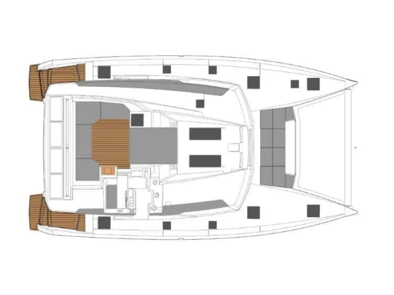 Location Catamaran à Palma de Majorque - Fountaine Pajot Elba 45