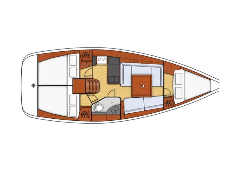 Location bateau Bénéteau Oceanis 34 à Altefähr sur Samboat
