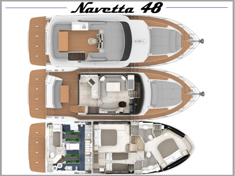 Absolute Navetta 48 a louer à Rogoznica