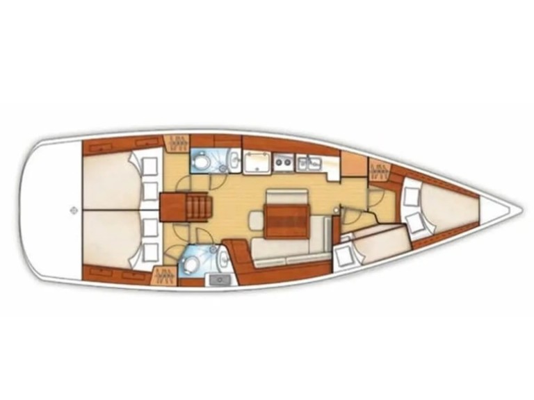 Louez un Bénéteau Oceanis 43 à Éleusis