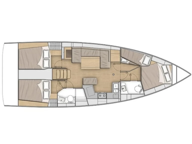 Location bateau Bénéteau Oceanis 40.1 à Sibenik sur Samboat