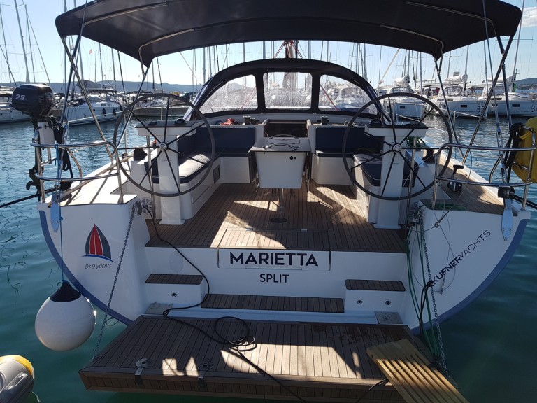 Location à Punat - D&D Yacht D&D Kufner 54 (AC+Gen+Solar) sur SamBoat