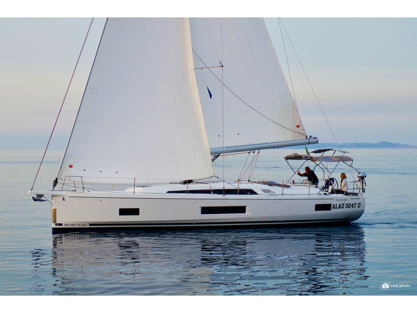 Beneteau Oceanis 46.1 Arianna eco solar sailboat charter at Marina di Portorosa, Furnari