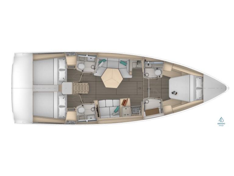 Location Voilier à Marina (Ville) - Dufour Dufour 44