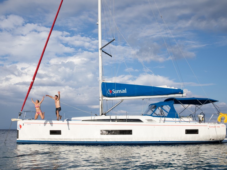 Location bateau Lefkáda pas cher Oceanis 46