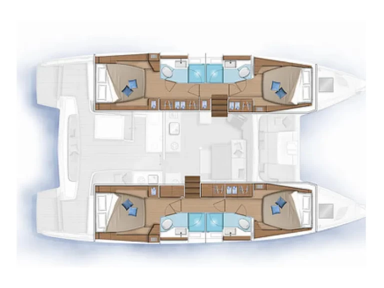Location bateau Lagoon Lagoon 46 à Préveza sur Samboat