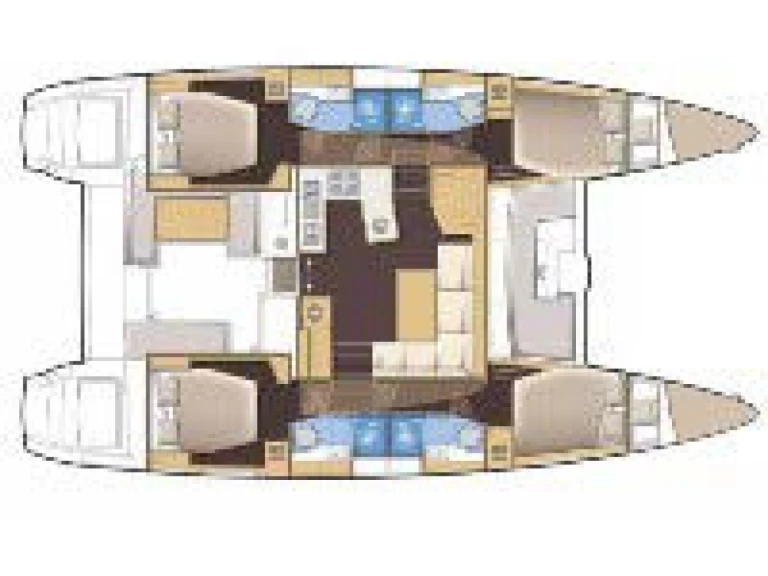 Louer Catamaran avec ou sans skipper Lagoon à Álimos