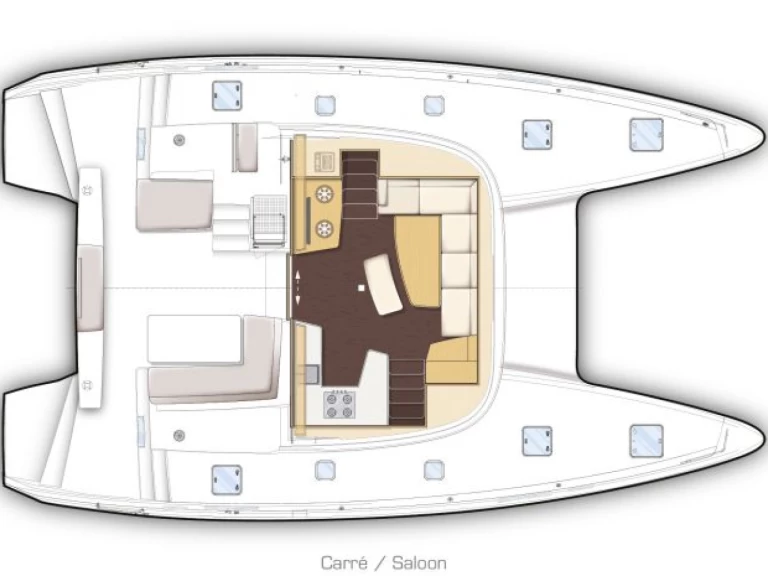 Location bateau Lagoon Lagoon 42 à La Spezia sur Samboat