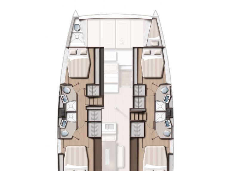 Location à Cannigione - Bali Catamarans Bali 4.6 sur SamBoat