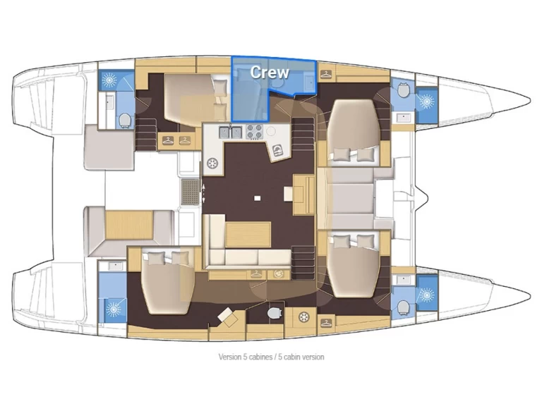 Louez un Lagoon Lagoon 52 à Sant Antoni de Portmany