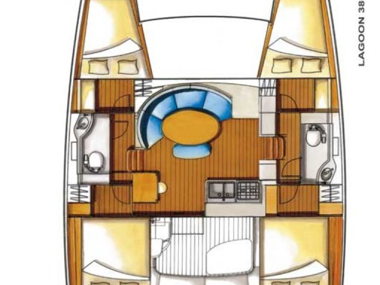 Location Catamaran Lagoon avec permis