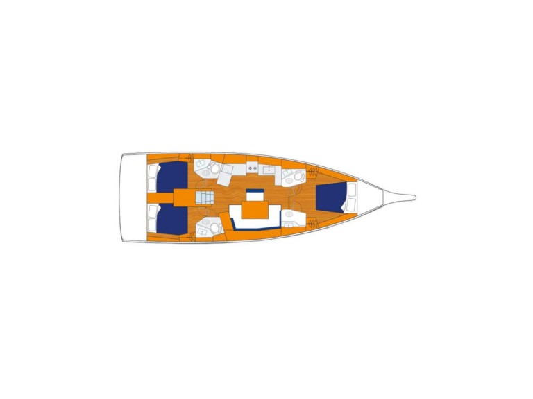Location bateau Bénéteau Oceanis 46.1 à Gouviá sur Samboat